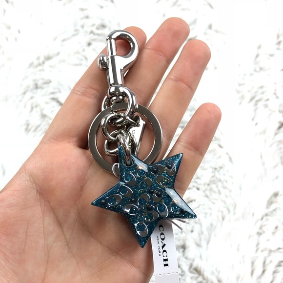 Coach Accessories - Coach Signature Star Bag Charm